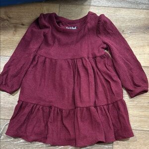 Burgundy Kids Dress